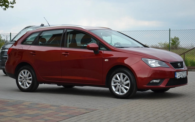 Seat Ibiza cena 29900 przebieg: 160000, rok produkcji 2015 z Lubsko małe 497